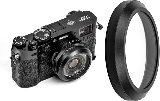 NiSi NC UV Filter for FUJI FUJIFILM X100VI / X100V / X100F / X100T / X100S / X100 - 49mm Lens Protector Camera Filter (Black)