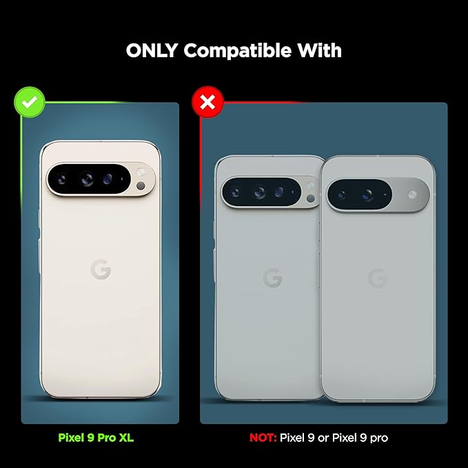 magglass Tempered Glass for Google Pixel 9 Pro XL Privacy Screen Protector (Fingerprint Unlock Compatible) with Easy Install Alignment applicator (6.8")
