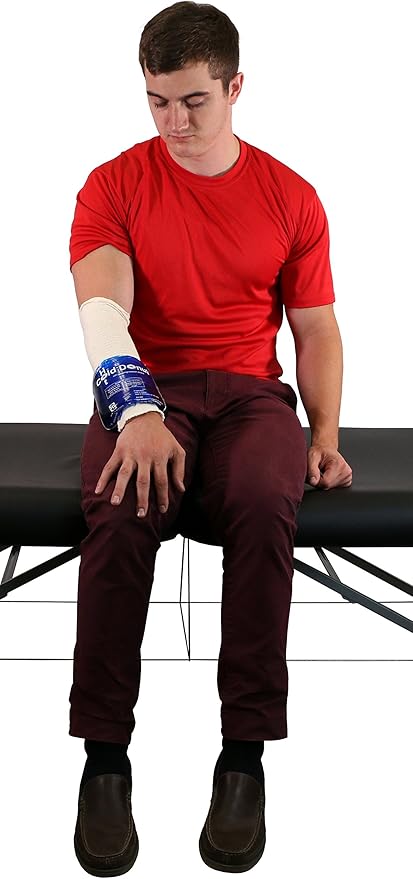 Relief Pak 11-1531 Donut Cold and Hot Compression Sleeve, Small