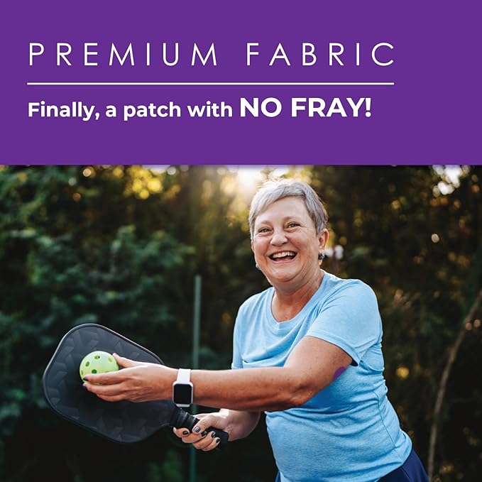 CGM Overpatch | Freestyle Libre 3 | Purple Full Coverage Design| 25-Count | Waterproof Adhesive | Anti-Fray | Easy Application & Removal | Made in USA | Sensor Protection