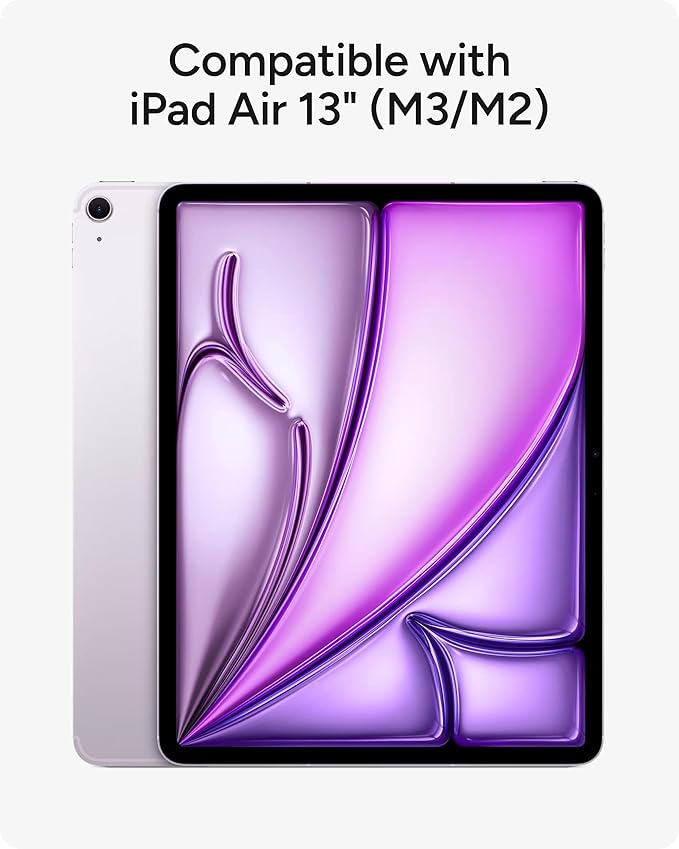 ZAGG Glass XTR3 iPad Air 13" (M5)/ (M4)/ (M3)/ (M2) Screen Protector - Advanced Hexiom Impact Technology, Recycled Glass, Blue Light Filter, Anti-Reflective, Easy Install, Protect Your Eyes & Screen