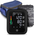 Vive Precision Blood Pressure Monitor, Cuff, & Case - Smartphone Accurate Electronic Health Monitoring System - Wireless Automatic Digital Machine for Women, Men, Adults