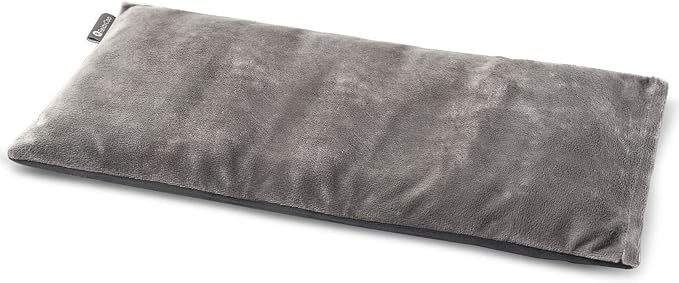 Microwave Heating pad with Washable Cover 7 * 16" Microwavable Moist Heat Pad for Neck Shoulder, Cramps, Back Pain Relief, Warm Compress Rice Bean Bag Hot Pack for Muscles, Joints, Lavender