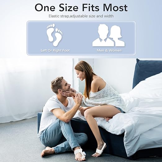 Bunion Corrector for Women Men: Big Toe Straightener Bunion Fix with Adjustable Knob-Orthopedic Bunions Splint Brace Toe Alignment Correction for Hallux Valgus Pain Relief Day/Night 1PCS (White)