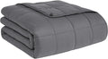 CuteKing Weighted Blanket for Adults (20lbs, 60"x80", Grey) Heavy Blanket for 180-190lbs, Weighted Blanket for Cooling & Heating with Premium Glass Beads, Soft Thick Blanket for Adult All-S
