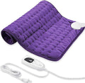 Electric Heating pad for Back Neck Shoulder Knee Arms Legs- Electric Heat Pads with 6 Heat Settings & Auto Shut Off &Dry/Moist Heat Heating Pad for Birthday Mother Father Girl Men Women