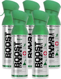 Boost Oxygen Medium Natural 5L Canister | Respiratory Support for Aerobic Recovery, Altitude, Performance & Health (5 Pack)