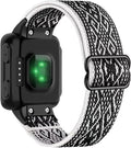 Compatible with Garmin Forerunner 35/30 Band, Nylon Elastic Solo Loop Women Men,Adjustable Replacement Watch Strap for Garmin Forerunner 35 Sport Watchband for SmartWatch