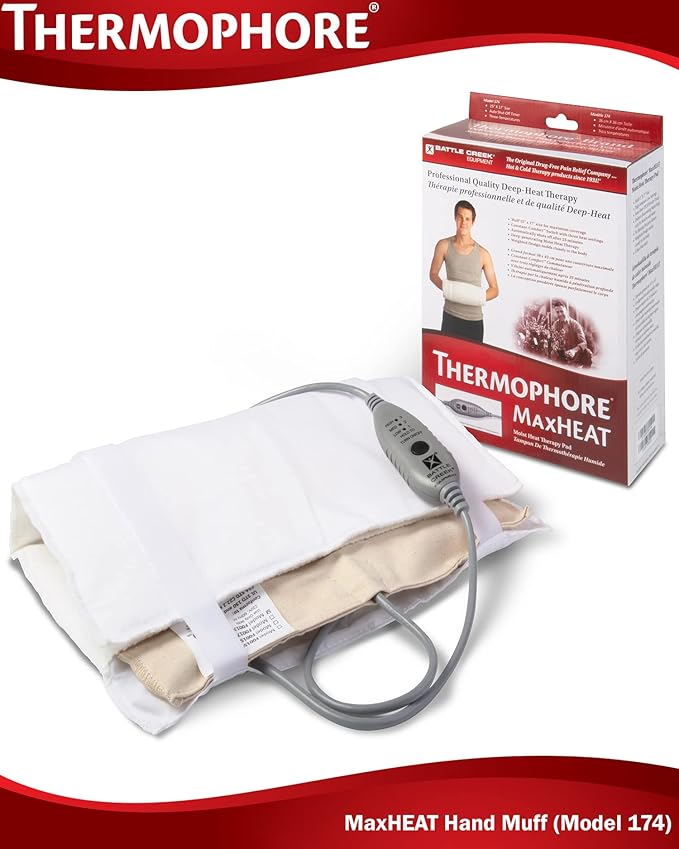 Thermophore Arthritis Pad Type: Muff/Hand Size (8"x17" rolled)