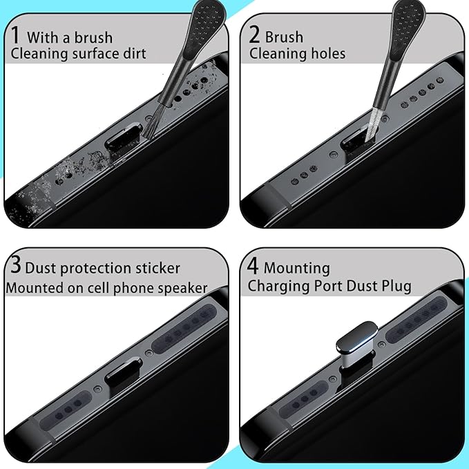 Phone Speaker Dustproof Stickers Protector ，Speaker Dustproof Net Stickers Dustproof Cover Kit Anti Dust Plugs Speaker Anti Dust Adhesive Cover (Phone Speaker Dustproof Stickers Protector)