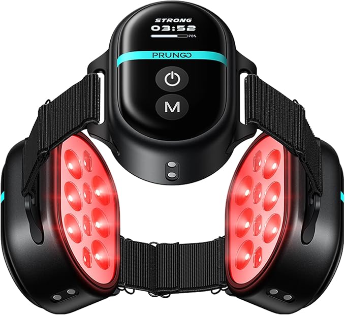 Red Light Therapy Module, PRUNGO RLT300, 650nm Red Light and 850nm Infrared Polarized Light Device to Relieves The Pain for Wrists, Ankles, Knees and Other Joints