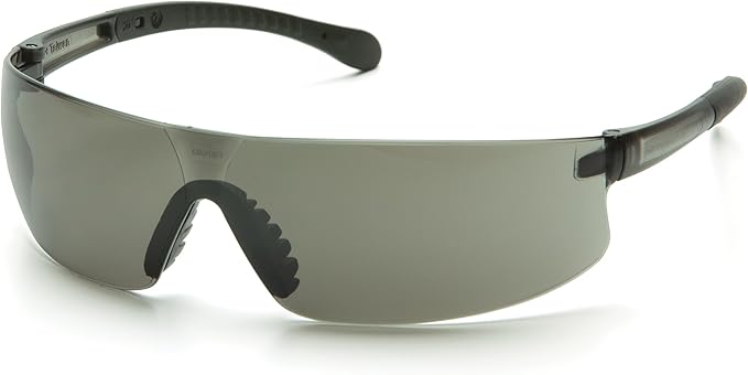 Pyramex Provoq Safety Eyewear Blue Mirror Lens Black Temples