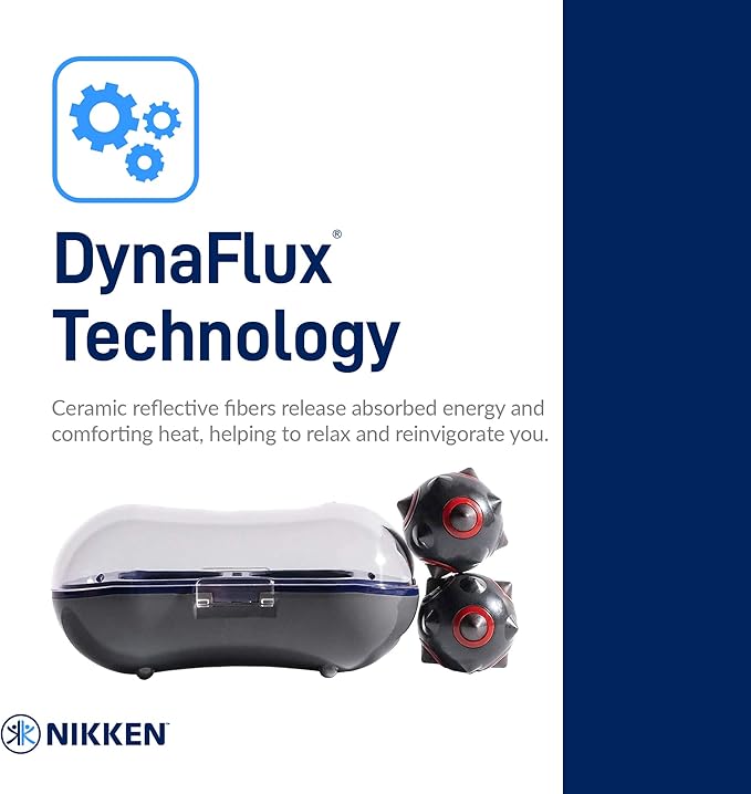 Nikken MagDuo - Massager 13201 - Compact Magnetic Deep Tissue Massager for Fatigue, Tension, and Muscle Comfort