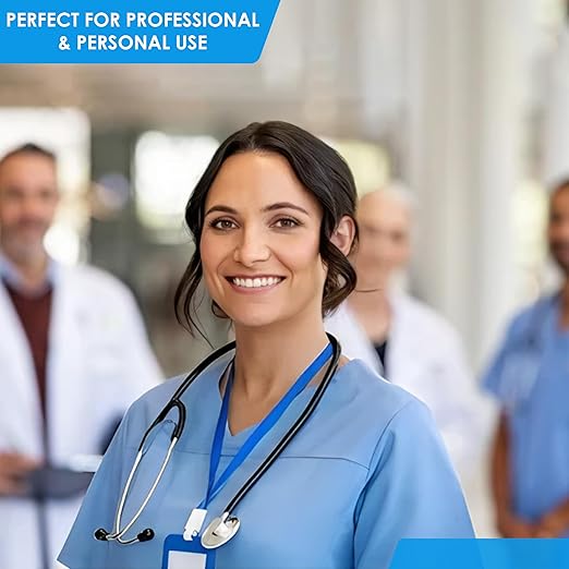 PrimaCare Medical DS-9197-BK Professional Classic Series Manual Adult Size Blood Pressure Kit, Emergency Bp kit with Stethoscope and Portable Leatherette Case, Nylon Cuff, Black