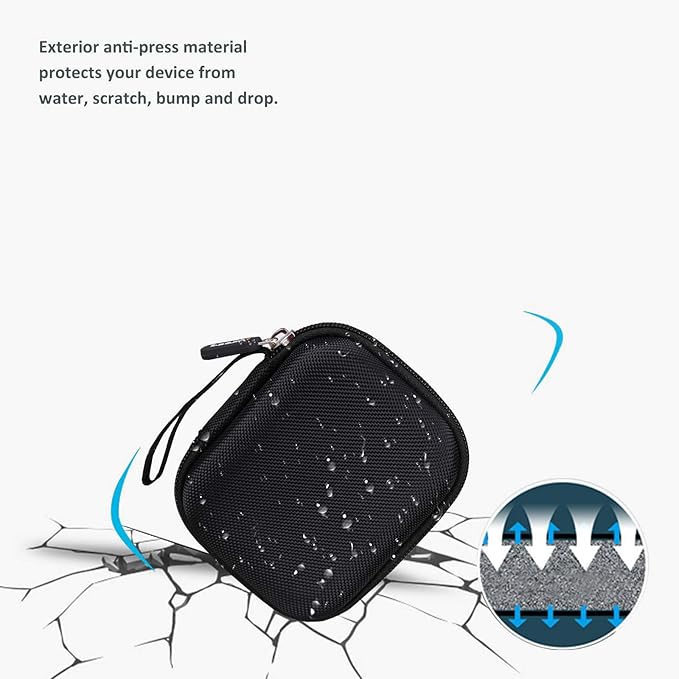 Aproca Case Compatible with OMRON Gold Series BP4350 / 7 Series Wireless Wrist Blood Pressure Monitor, Storage Portable Bag for Accessories (Case Only)