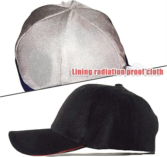 EMF 4G 5G Radiation Protection Cap,Against Wireless Signals EMF Shielding Unisex Hat (Color : Navy Blue, Size : One Size)