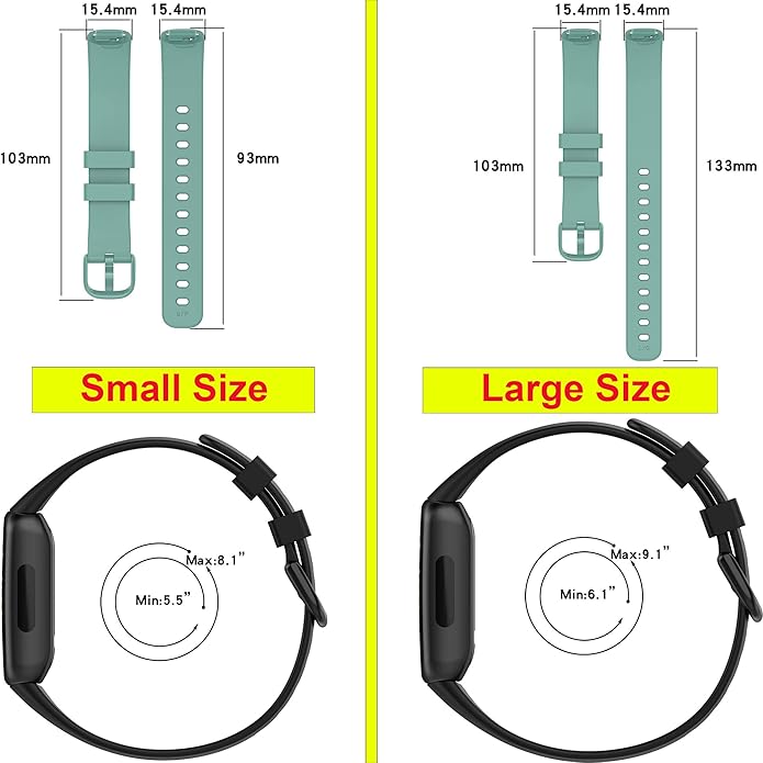 (4 Pack) Bands Straps Intended for Fitbit Inspire 3 Health & Fitness Tracker, Colorful Comfortable Flexible Silicone Band Rubber Strap Wristbands Sports Accessories for Inspire 3