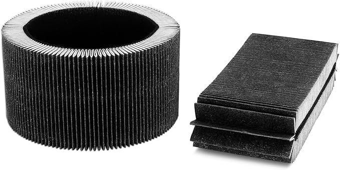 Dupray Bloom ™ Air Purifier HEPA-13 Replacement Filters (2-Pack) Medical-Grade for Allergies, Smoke, Dust Particles, Odors and Pet Dander
