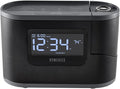 HoMedics SoundSleep Recharged Alarm Clock & White Noise Sound Machine, 6-in-1 Projection Alarm Clock and Sleep Sound Machine, 8 Nature Sounds and Indoor Temperature Sensor, Auto-Off Timer