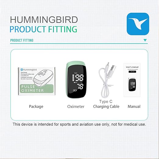 Pulse Oximeter Fingertip with Rechargeable, Oxygen Meter Finger Pulse Oximeter, Rechargeable Pulse Oximeter, Accurate Fast Oximetry SpO2 Reading for Outdoor Sports Home Wide Use (Green)