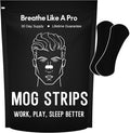 Mog Nasal Strips (30 Pack - Extra-Strong) No More Sleep Headaches - Helps with Snoring, Nasal Congestion & Exercise - Non-Invasive Anti Snoring Strips - Better Sleep - Nasal Strips - Nose Tape