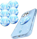 Pack of 6 EMF Stickers for Cell Phone- 5G Ready Harmonizer Stickers Proudly Made in USA for Cell Phones, Laptops or Tablets- EMF mega Shield for All Electronic Devices (Wings of Peace)