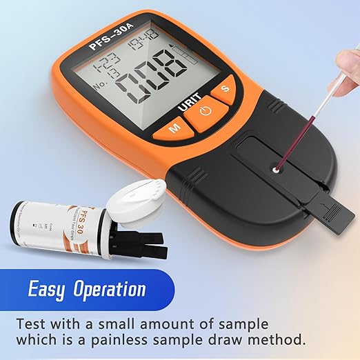 5- in-1 Lipid Test Kits with 10 Test Strips, Cholesterol Test Kits, Cholesterol Tester Meter Kit at Home, (All-in-One 10ea x Profile 5-in-1 Lipid Test Strips Included)