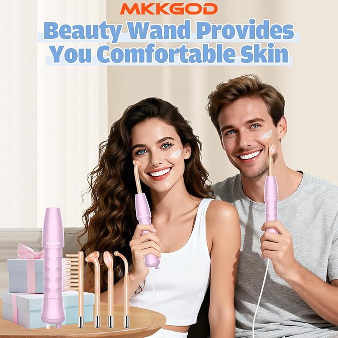 Portable Handheld Skin Therapy Wand Machine