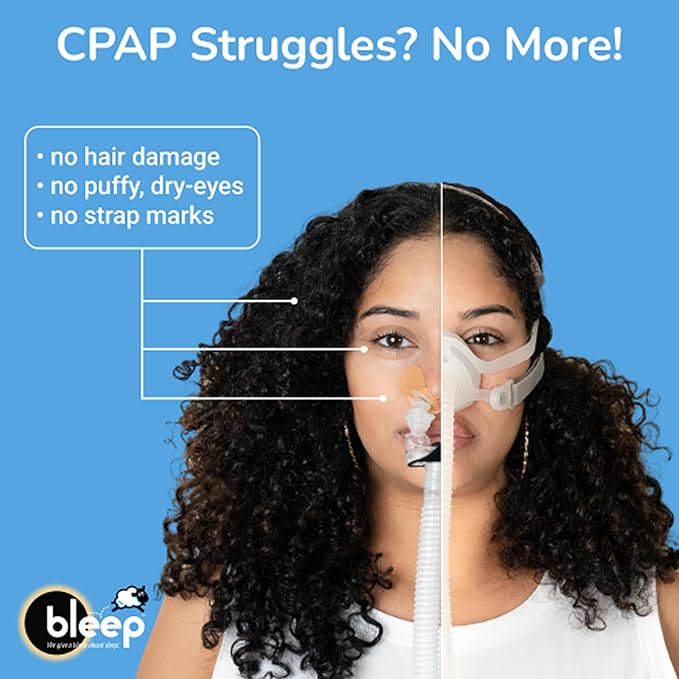 Bleep DreamWay CPAP Connector Kit | Innovative Mask-Free Sleep Apnea Solution | Comfortable, Lightweight Alternative to CPAP Equipment, Sleep Apnea Nose Mask, and CPAP Machines