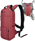 Oxygen Tank Backpack O2 Cylinder Carrying Holder Bag Fit Size M4/A, M6/B, M9/C, M2, ML6 -Red (not for the D Oxygen Tank)