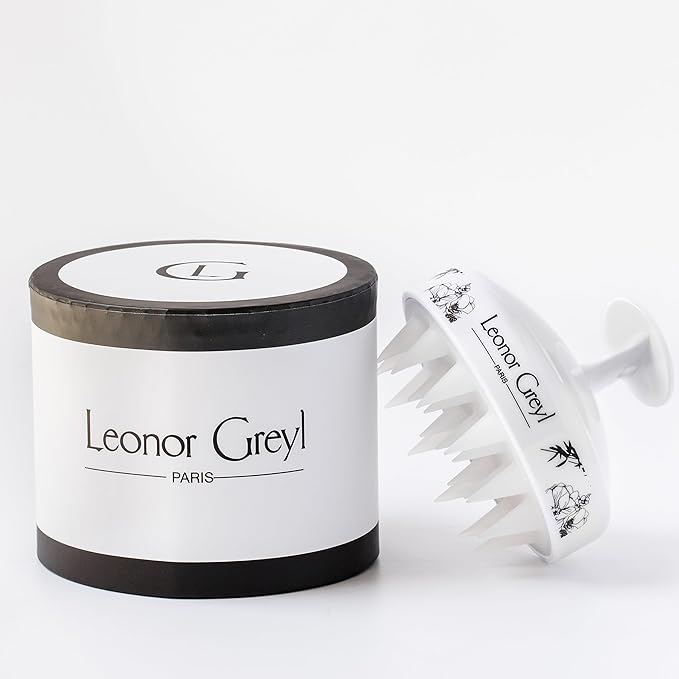 Scalp Massager Hair Growth by Leonor Greyl - Award Winning Luxury Scalp Massager Brush. Purifies and Stimulates the Scalp to Promote Hair Growth, Shine and Strength