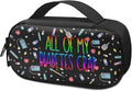 Rnyleeg Diabetic Bags for Supplies All of My Diabetes Crap Insulin Cooler Travel Case for Insulin Pens and Glucose Meter Diabetes Care