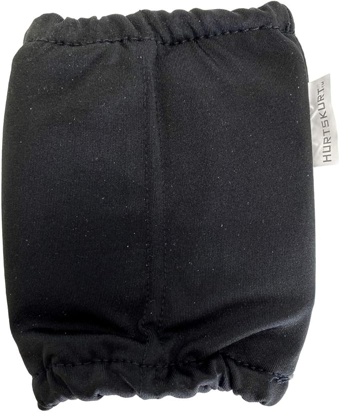 HurtSkurt® Premium Ice Therapy Sleeve – Flat Black Small – Stretch-Fit Wearable Cold Compression Wrap for Knee, Leg, Elbow & Ankle Recovery