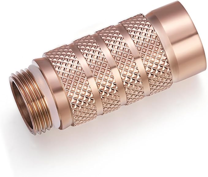 Divoti CNC Machined Stainless Steel EDC Pill Fob Extender - Micro/Stainless w/PVD Rose Gold