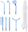 Elitzia ETSC640B Hi Frequency Facial Care Tool Skin Toning Device with 7 Electrode Tubes Blue