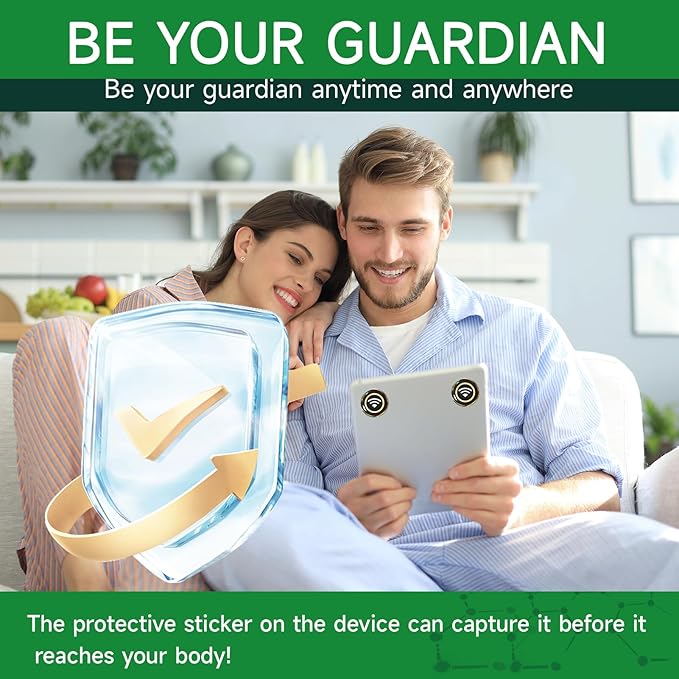 6 Pieces Blocker Protection Neutralizers Stickers for Cell Phones Tablets Laptops Computer WiFi Printer TV
