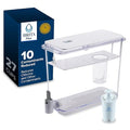 Brita UltraMax Large Water Dispenser with 1 BritaPlus Filter, 27 Cup, White (Package May Vary)