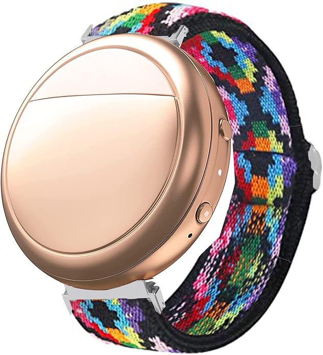 Lamshaw Compatible for Embr Wave 2 Band, 18mm Stretch Elastics Nylon Adjustable Replacement Strap Accessories Compatible for Embr Wave 2 Thermal Wristband
