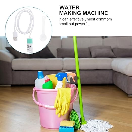 8 Pcs DIY Sodium Hypochlorite Generator,Electrolytic Sodium Hypochlorite Maker,Portable Hypochlorous Acid Generator,Multi-Purpose Cleaning Supplies for Travel Home