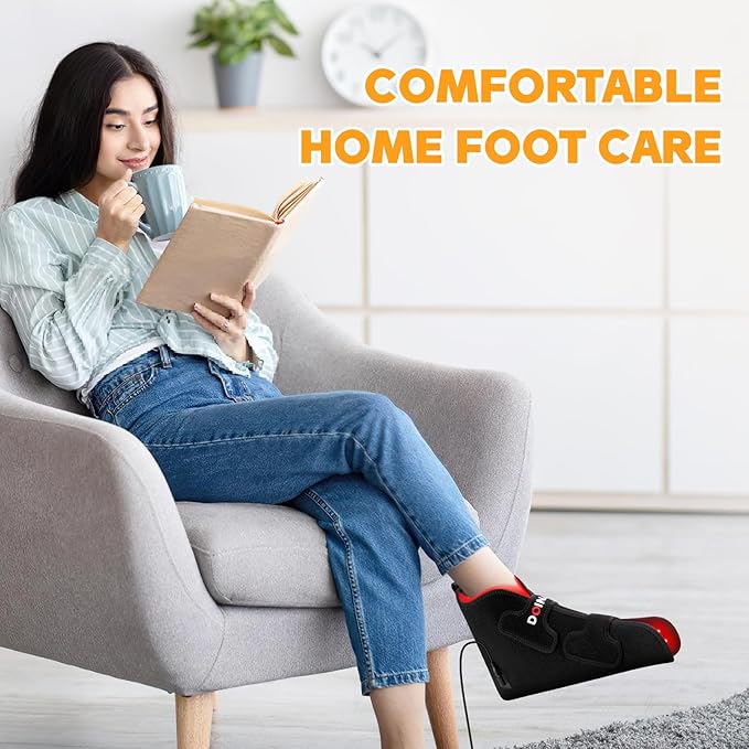 Red Light & Infrared Therapy for Feet—Infrared Light Therapy Feet for Neuropathy Shoe Wraps Toes & Ankle, Infrared Foot Therapy with Pulse Mode