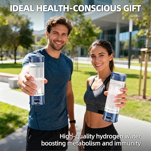 Hydrogen Water Bottle, 1500ppb Hydrogen Water Machine with SPE/PEM Technology, Alternative for Hydrogen Water Pitcher, Water Ionizer, Hydro Water Bottle for Health