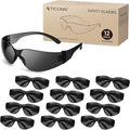 TICONN Clear Safety Glasses for Men and Women, Safety Goggles with Scratch Impact Resistant Meets ANSI Z87.1 Standard