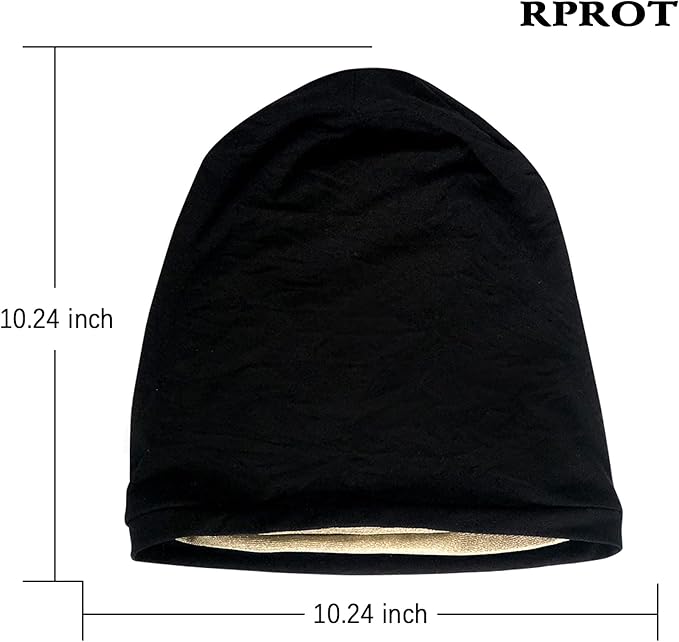 Beanie Protection Hat,Effective 99.99% Anti R.adiation Cap, E.M.F Protection Hat Shielding Cell WiFi 5G RF 19.6-23.6 in