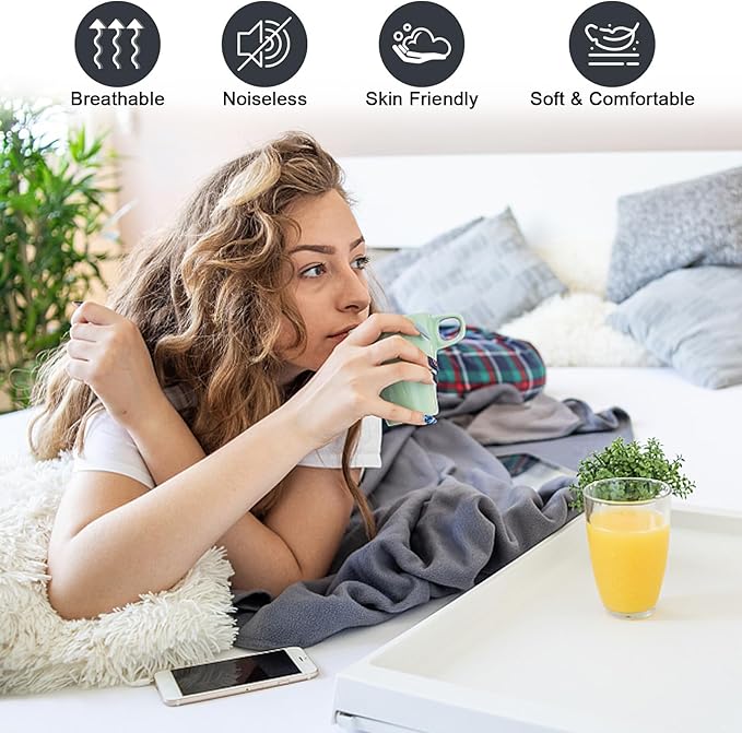 Twin Mattress Protector Waterproof, Fitted Sheet Style Breathable Mattress Cover with Deep Pocket Fits Up to 18'', Noiseless Bed Cover for Kids Adults Pets, Machine Washable (White, 39'' X 75'')