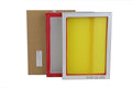 Gold Up USA Inc Aluminum Screen Printing Screens, Size 10 x 14 Inch Pre-Stretched Silk Screen Frame (110 White Mesh)