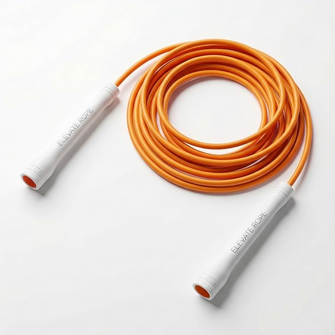 Elevate Rope Professional Beaded Jump Rope - 3m Adjustable, Quality Beads & Poly Cord - For Freestyle, Cardio & Tricks - All Levels & Indoor/Outdoor Use