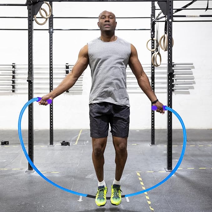 Weighted Jump Ropes with 360 Degree Rotation Handle.1 Inch 2.7LB/3LB Heavy Jump Rope for Men and Women,Jump Ropes for Fitness