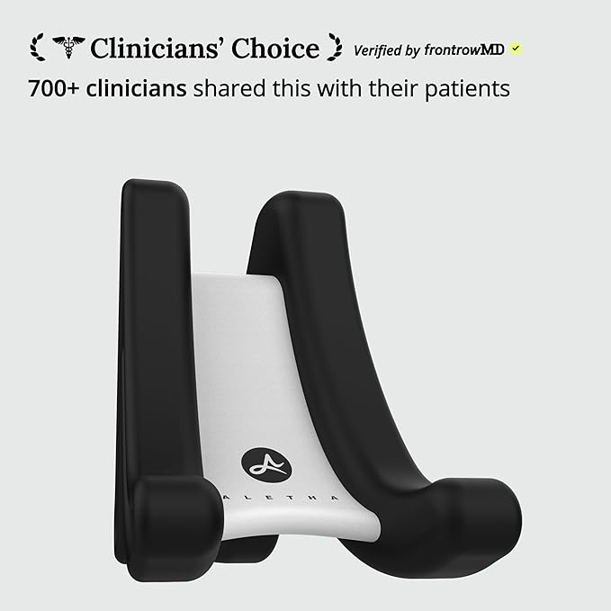 Aletha Health The Range | Neck & Shoulders Deep Tissue Muscle Release Tool | Upper Body Massage | Headache, Neck, Shoulder Pain Relief | Suboccipitals, PEC Minor, Upper Trap | Posture & Mobility