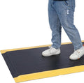 Anti Fatigue Mats Industrial 3' x 6' 15/16" Thick Thick Ergonomic Standing Mat Commercial Kitchen Mat Heavy Duty Diamond Plate Cushioned Shop Floor Mats Helps Relieve Back and Leg Soreness