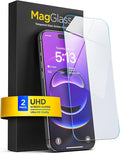 magglass for iPhone Air Screen Protector, (6.6") Toughened Tempered Glass with Easy-installation Applicator (2-Pack)